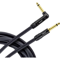 ORTEGA Cable de instrumento silencioso JACK - JACK ACODADO 4,5m