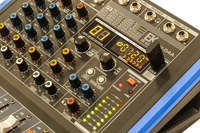 MESA DE MEZCLAS EK AUDIO AMPLIFICADA Y CON EFECTOS KW04A