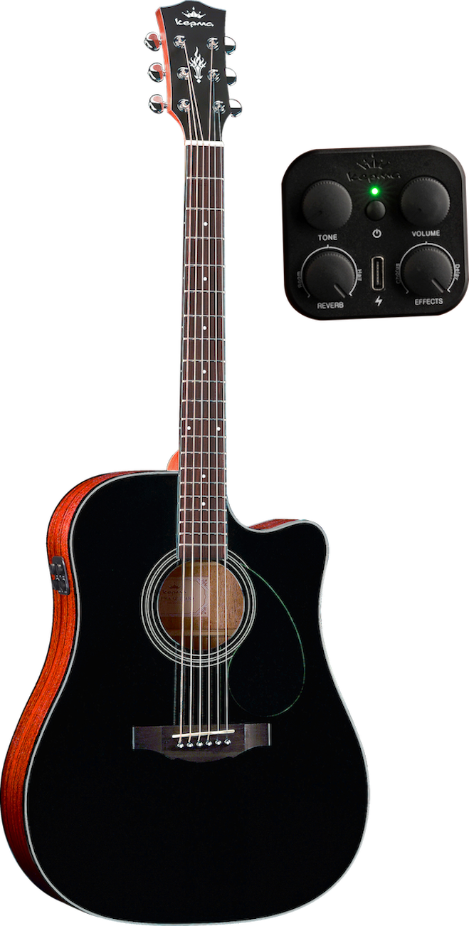 KEPMA EDCE-K10 DREADNOUGHT BLACK