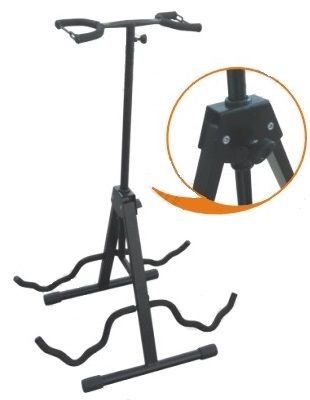 SOPORTE ADMIRA DOS GUITARRAS VERTICAL