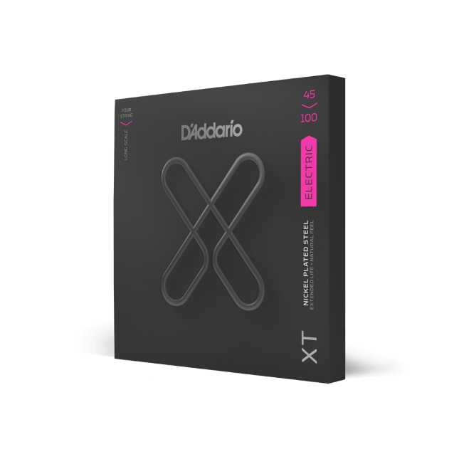 CUERDAS BAJO D'ADDARIO XT NIQUEL, 45-100