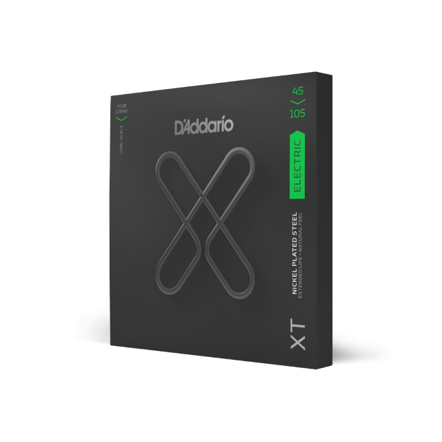 CUERDAS BAJO D'ADDARIO XT NIQUEL, 45-105