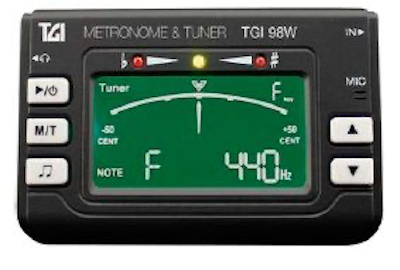 AFINADOR Y METRÓNOMO TGI