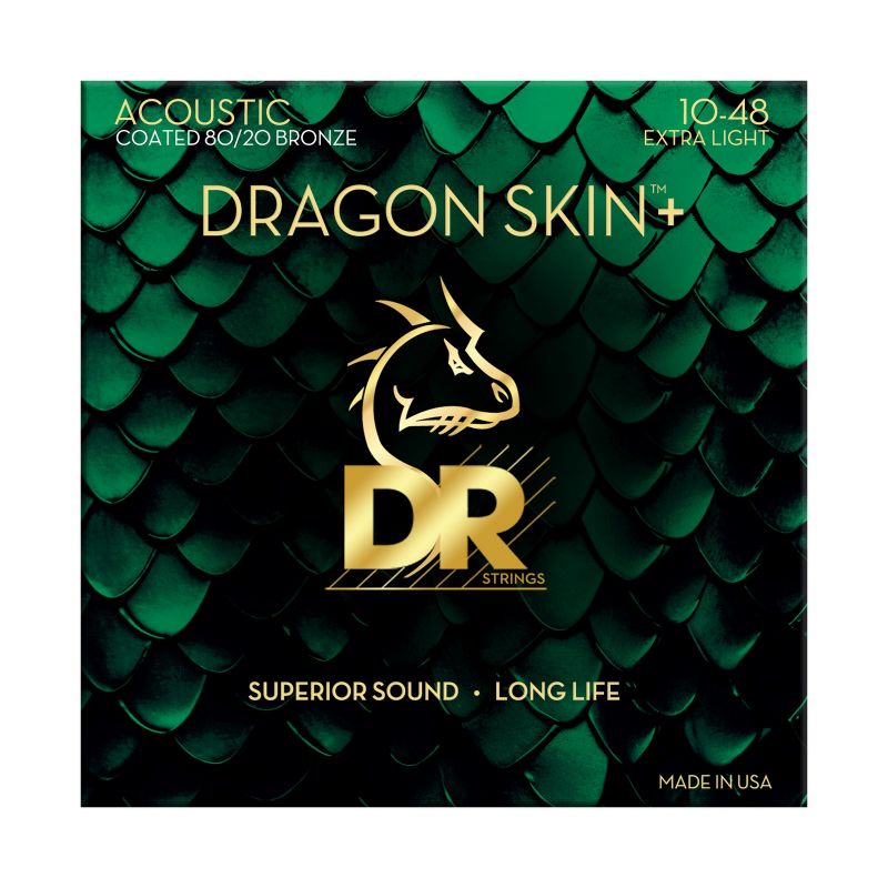 Cuerdas acústica DR DA8-10 DRAGON SKIN +
