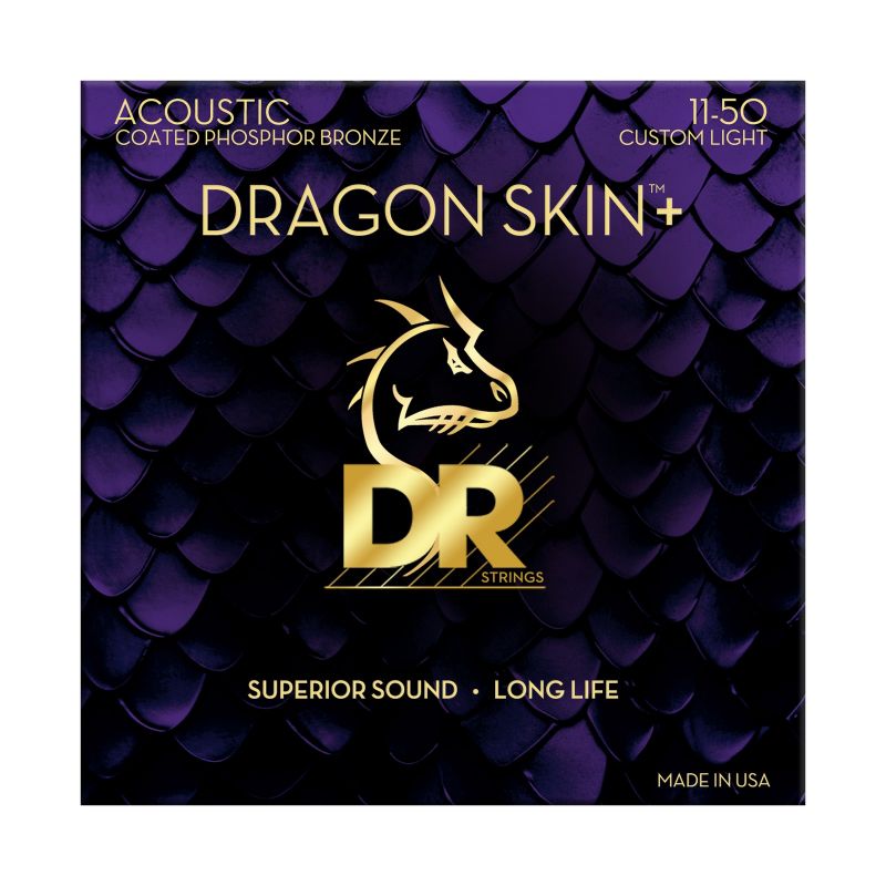 Cuerdas acústica DR DAP-11 DRAGON SKIN+