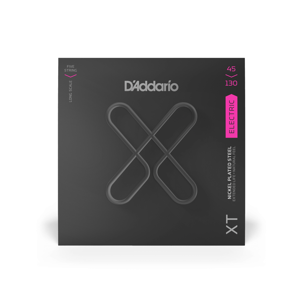 CUERDAS BAJO D'ADDARIO XT NIQUEL, 45-130