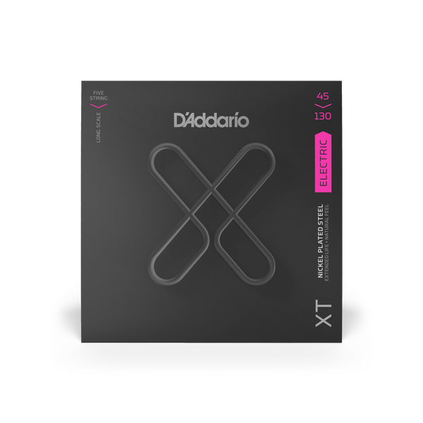 CUERDAS BAJO D'ADDARIO XT NIQUEL, 45-130