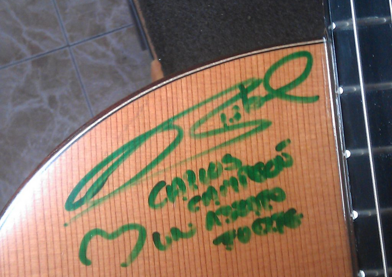 Protección Autógrafo David Bisbal