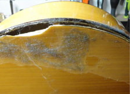 Reparación Guitarra Rotura Flamenca