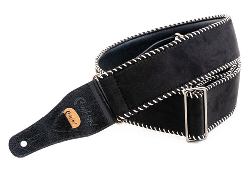 CORREA DE GUITARRA RIGHTON SERIE STANDARD PLUS ESTILO VINTAGE NEGRA